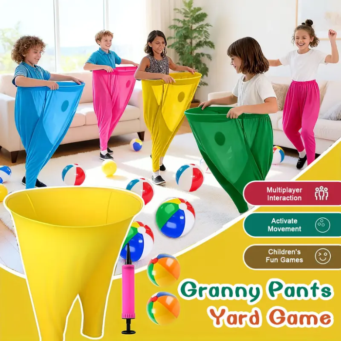 GrannyBouncePants™ Catch & Toss Game - Hilarious Screen-Free Fun for Kids and Grownups Blumi Baby
