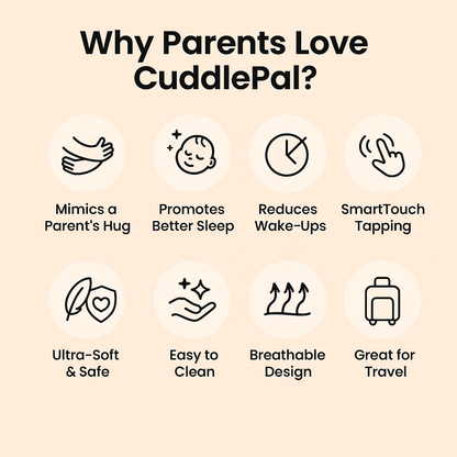 CuddlePal™ Hug & Pat Plush Blumi Baby