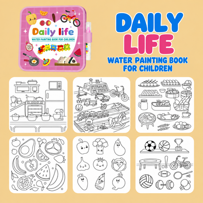 DoodleDry™ Water Painting Book
