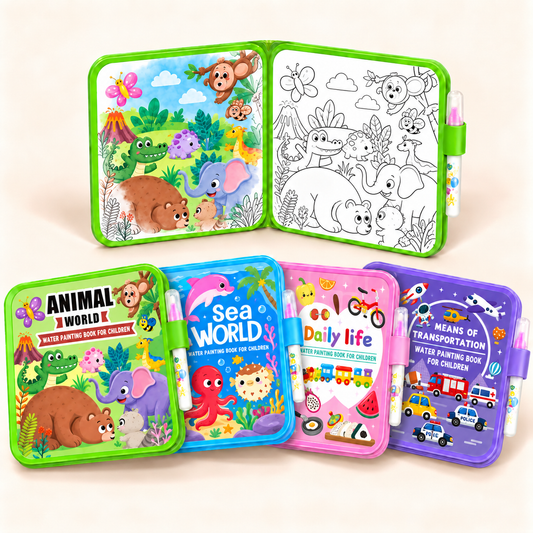 DoodleDry™ Water Painting Book