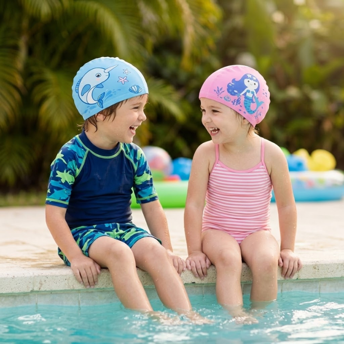 SplashCap™ Swim Cap Blumi Baby