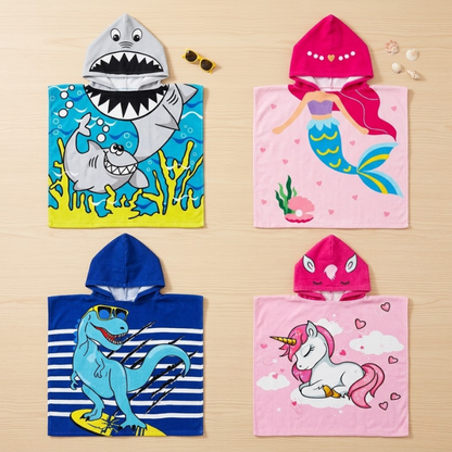 SplashRobe™ Hooded Towel Blumi Baby