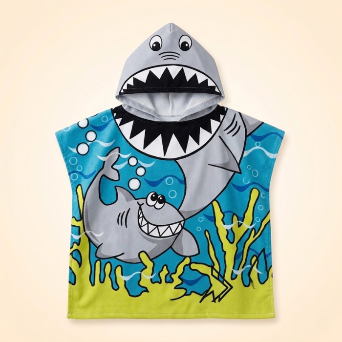 SplashRobe™ Hooded Towel Blumi Baby