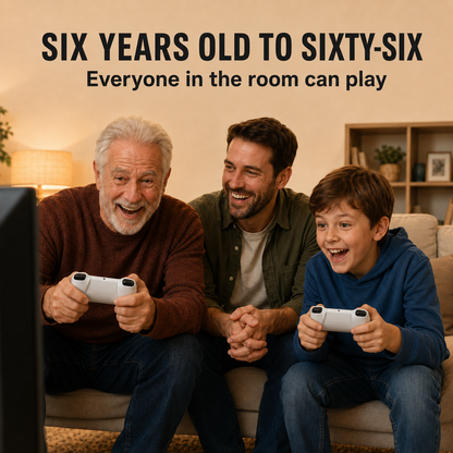 FamilyStick™ Retro Game Console HeyWondr