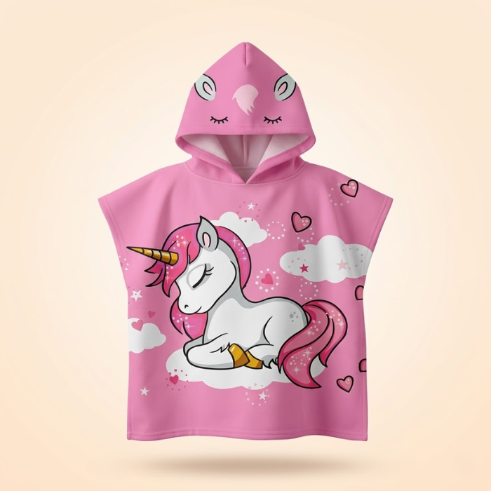 SplashRobe™ Hooded Towel Blumi Baby