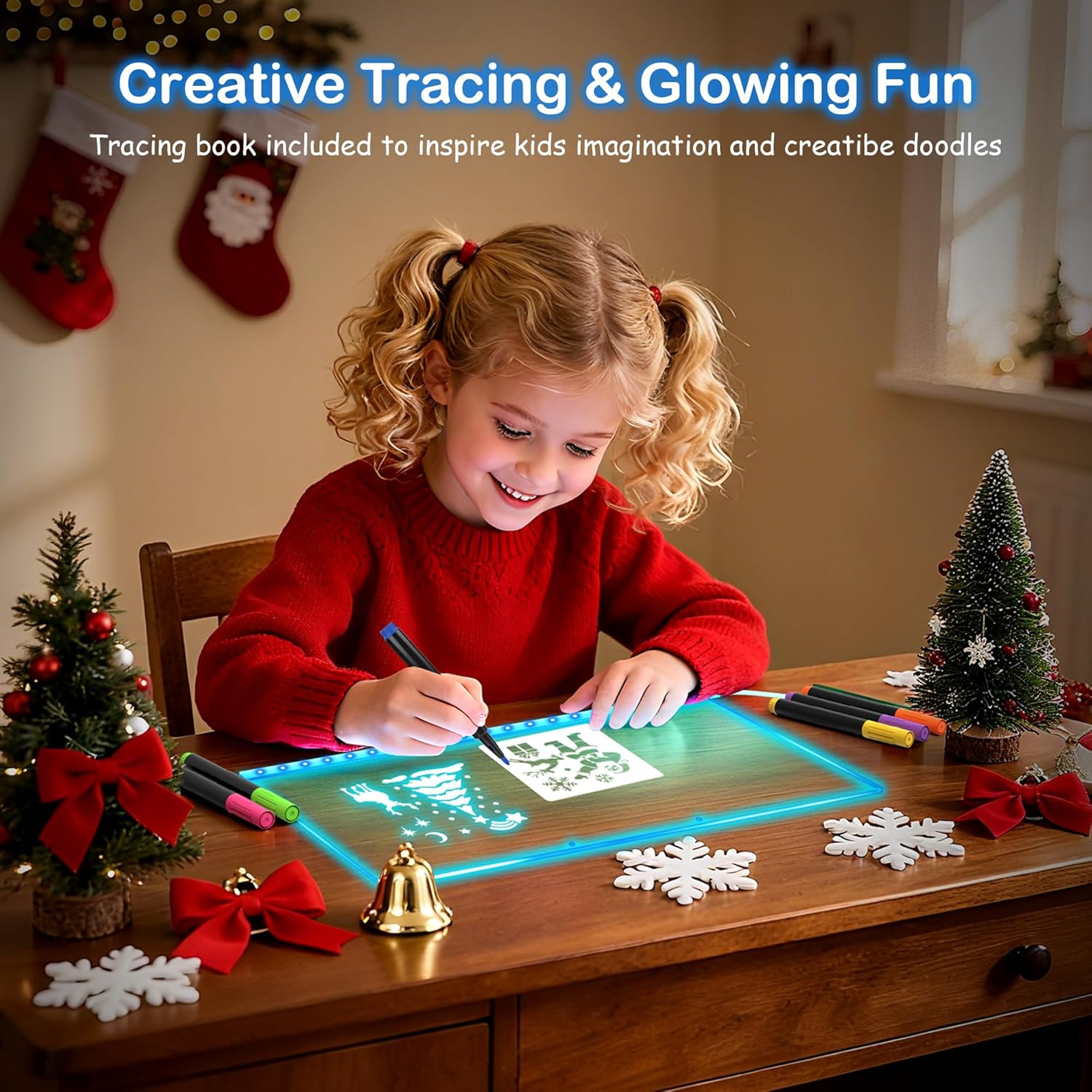 GlowSketch™ Light-Up Drawing Board - Inspires Creativity Without Screens Blumi Baby
