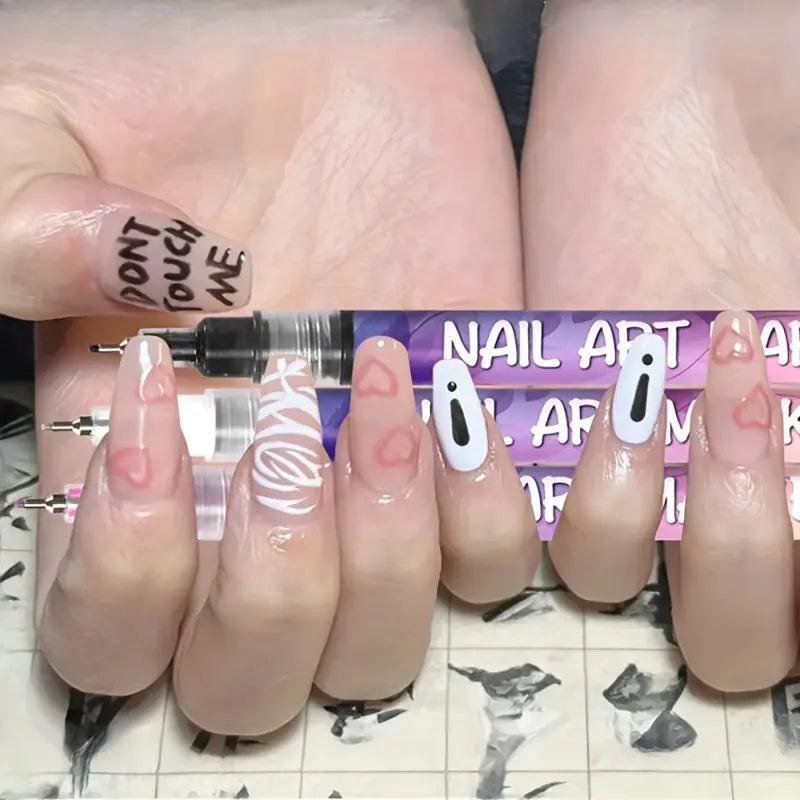 MagicMani™ Nail Art Pen Set - Quick-Dry, Mess-Free Creativity for Kids Blumi Baby