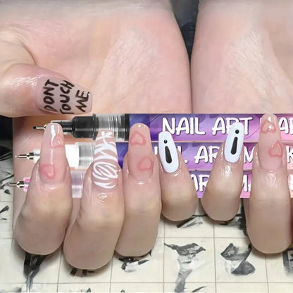 MagicMani™ Nail Art Pen Set - Quick-Dry, Mess-Free Creativity for Kids Blumi Baby