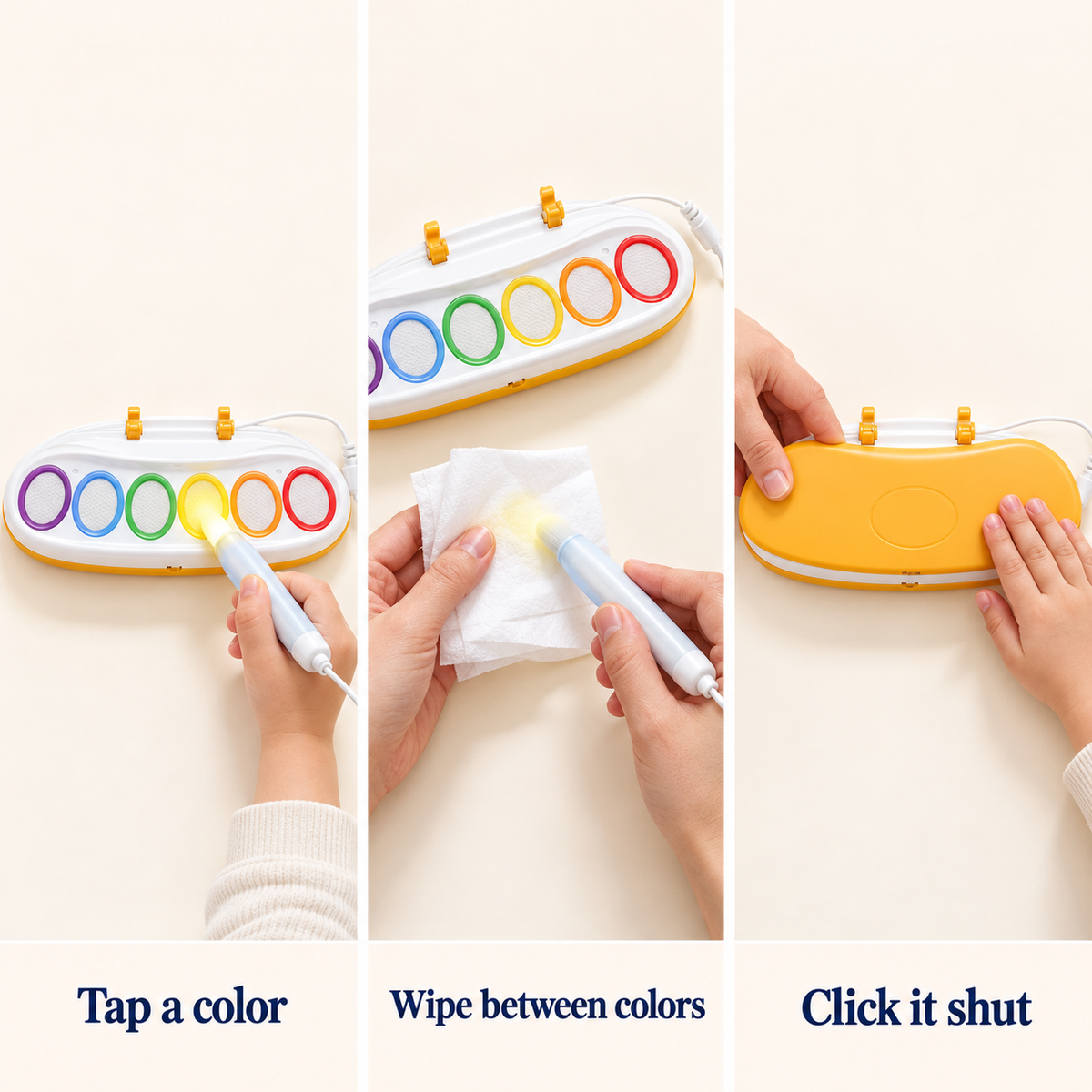PaintieMagic™ Light-Up Paint Set