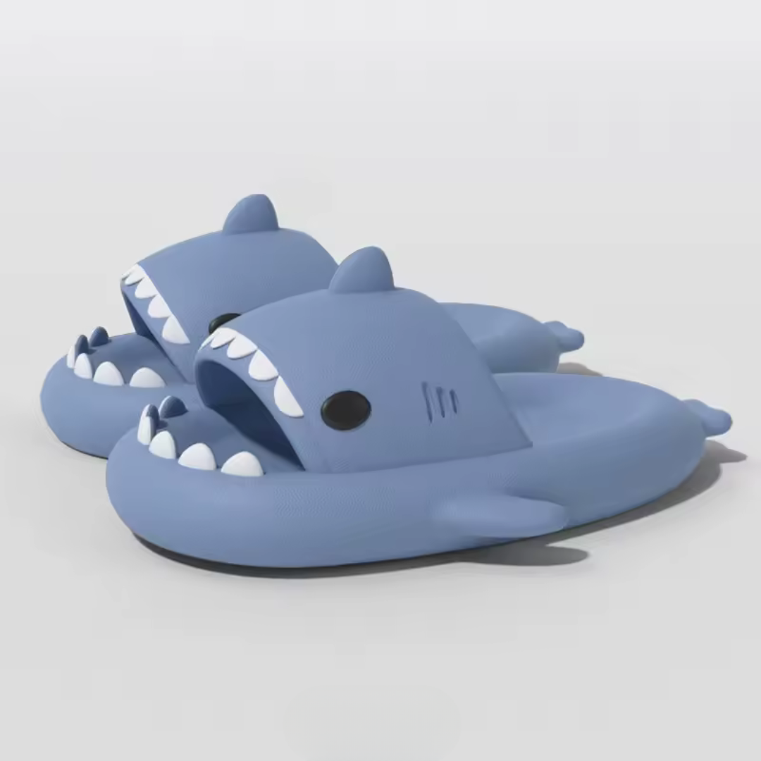 SharkySteps™ Non-Slip Kids Slippers – Soft & Comfy Blumi Baby