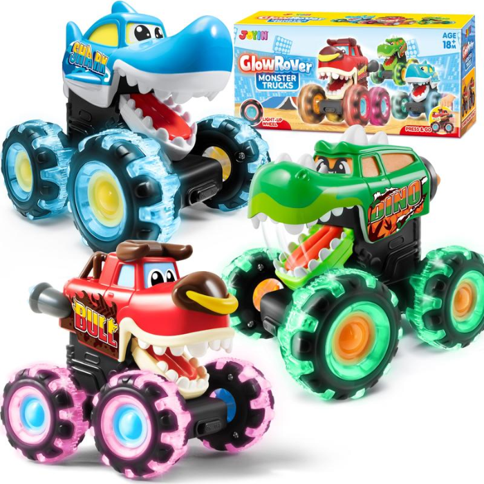 GlowRacers™ - Light-Up Monster Trucks That Bring Joy to Every Little Racer Blumi Baby