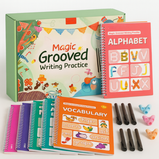 MagicTrace™ Reusable Writing & Learning Set – Makes Handwriting Fun for Kids Blumi Baby