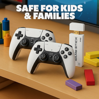 FamilyStick™ Console - 20,000+ Classic Games, Plug-and-Play, Family Gaming Blumi Baby