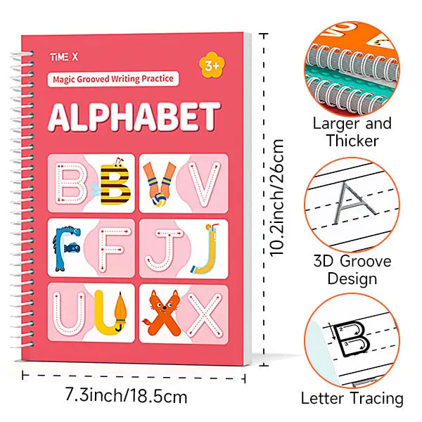 MagicTrace™ Reusable Writing & Learning Set – Makes Handwriting Fun for Kids Blumi Baby