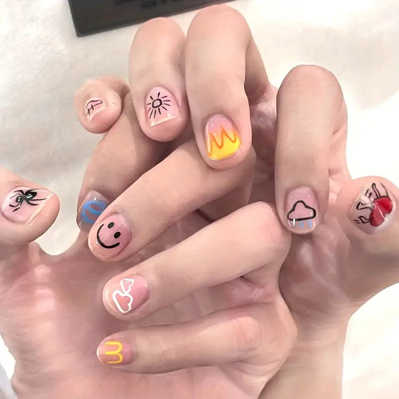 MagicMani™ Nail Art Pen Set - Quick-Dry, Mess-Free Creativity for Kids Blumi Baby